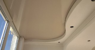 Натяжной потолок на балкон Рязань, цена 6286 руб.