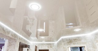 Натяжной ПВХ потолок Рязань, цена от 2137 руб.